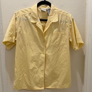 Bobbie Brooks Yellow Blouse